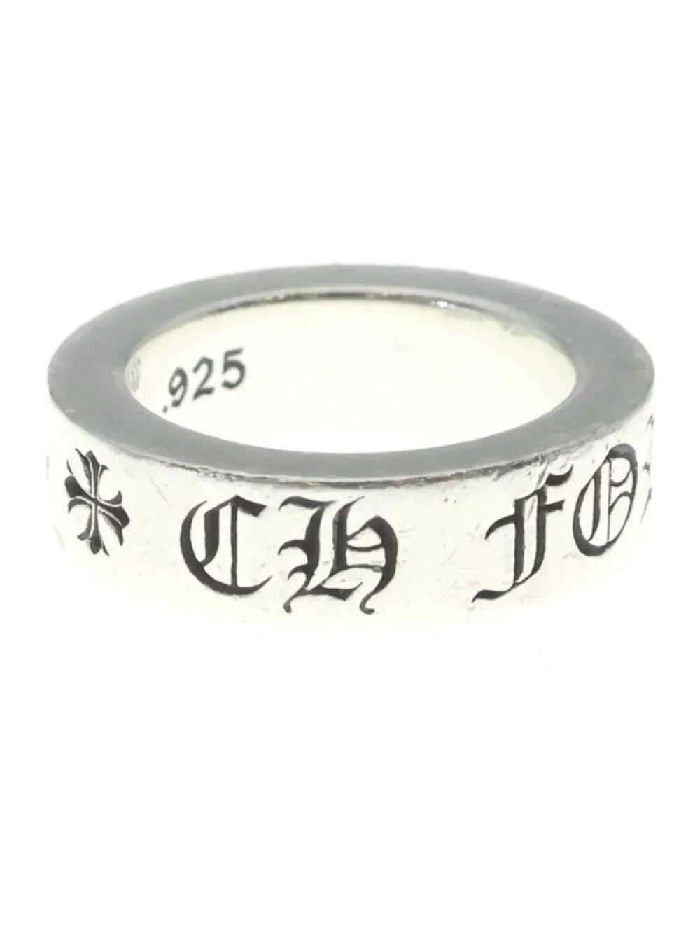 Chrome Hearts Spacer Forever Ring Silver